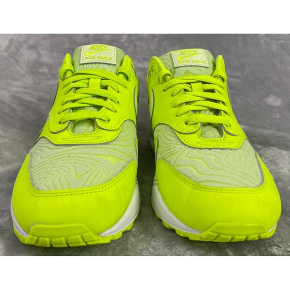 Nike Other - Nike Air Max 1 Sneakers Mens 9 Volt Neon Yellow FN6832-702 Topographic Pattern